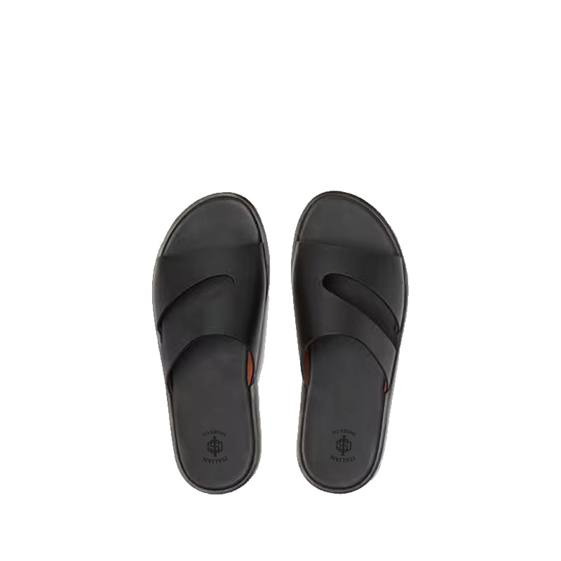 Stylish Double Strap Leather Daily Wear Sandals