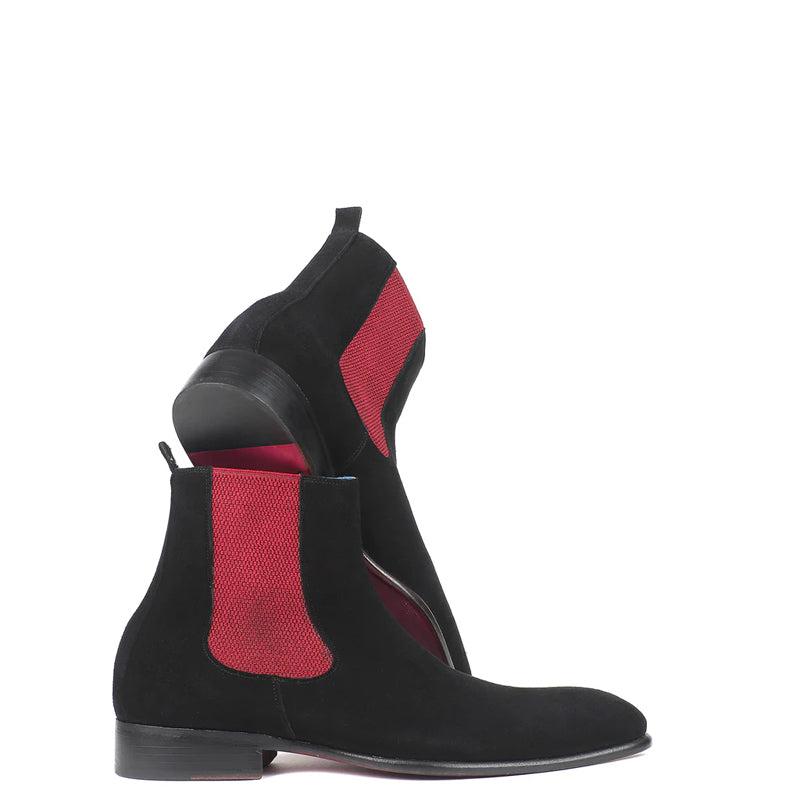 Suede Handmade Chelsea Boots For Men