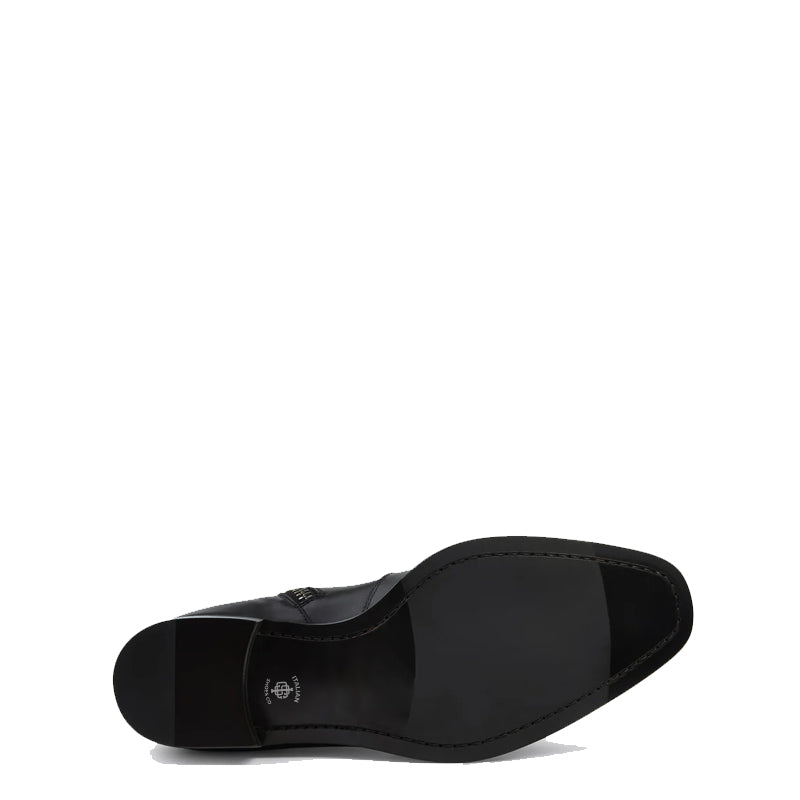 Side Zip Boot Black Leather