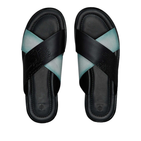 Handcrafted Cross Strap Leather Sandals