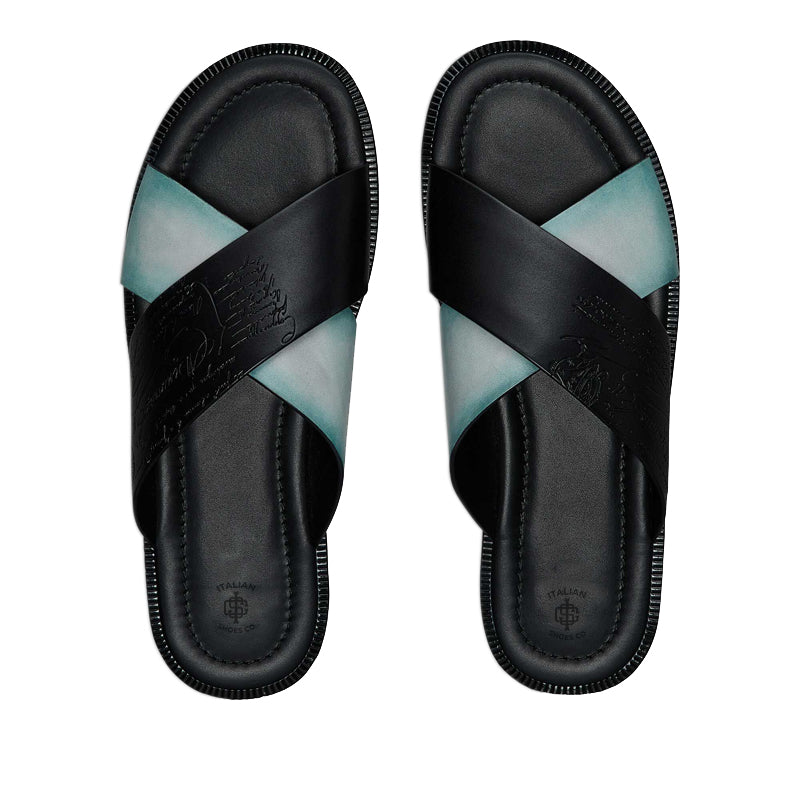Handcrafted Cross Strap Leather Sandals