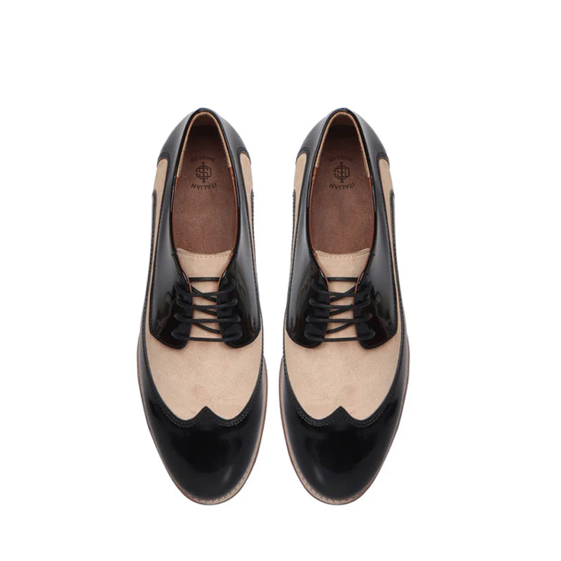 Patent Leather Derby Shoes