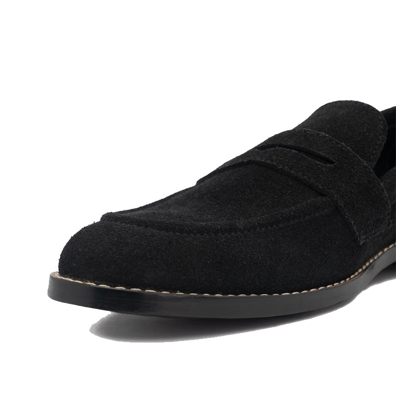 Baxton Suede Leather Loafers For Men