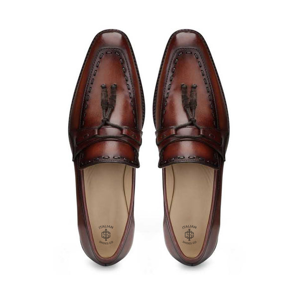 Classic Design Penny Tassel Leather Loafer