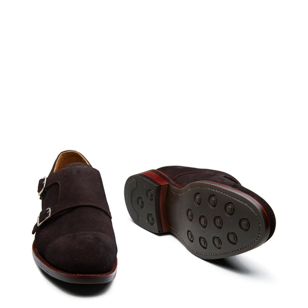 Trendy Double Strap Leather Shoe