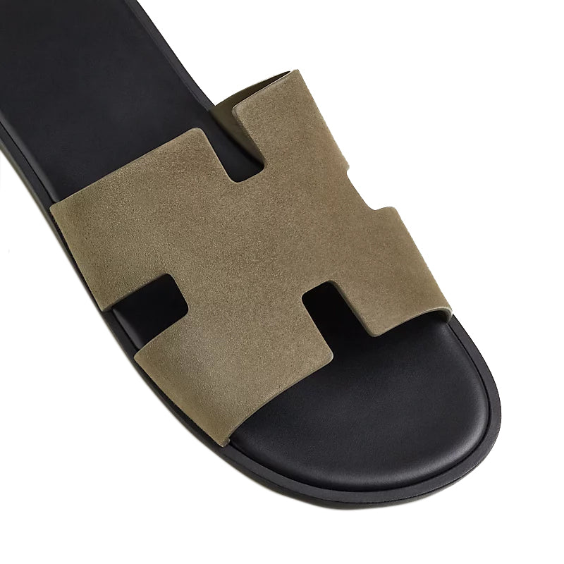 Haven Suede H Style Slip On Beige