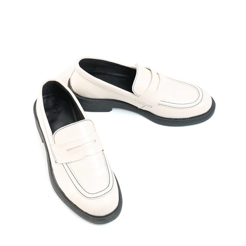 Classic Leather Slip-On Formal Loafers