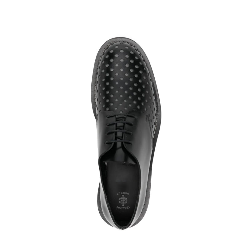 Black Paul Smith Laceups Shoes For Men