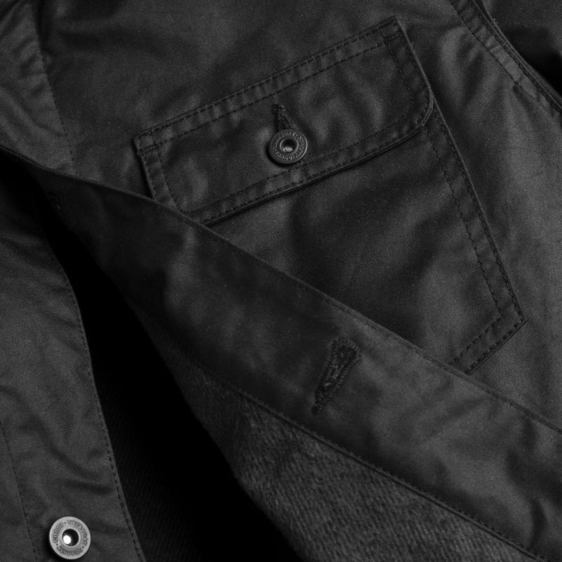 Campo In Tela Cerata Jacket Charcoal