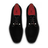 Men Suede Velvet Leather Black Derby Shoe – Italian Shoes Company
