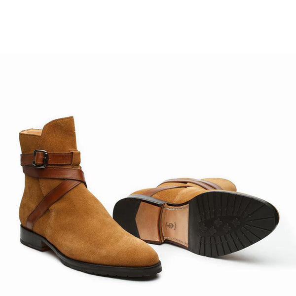 Premium Jodhpur Suede Ankle Boots