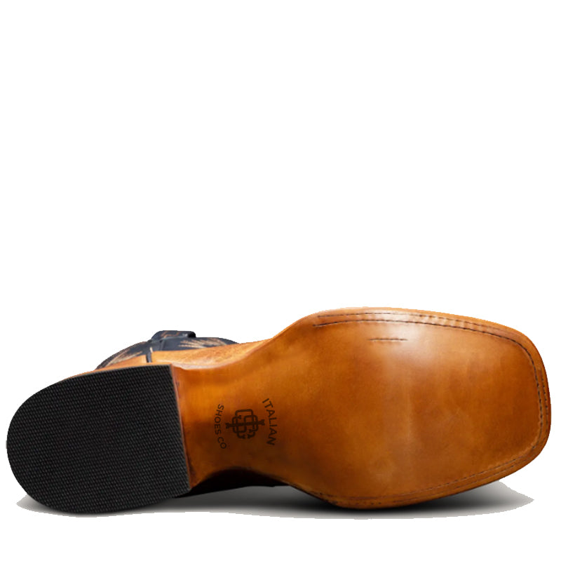 Coffee Western Cowboy Boots