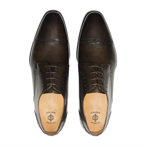 Leather Wholecut Premium Formal Oxford Tan Shoe