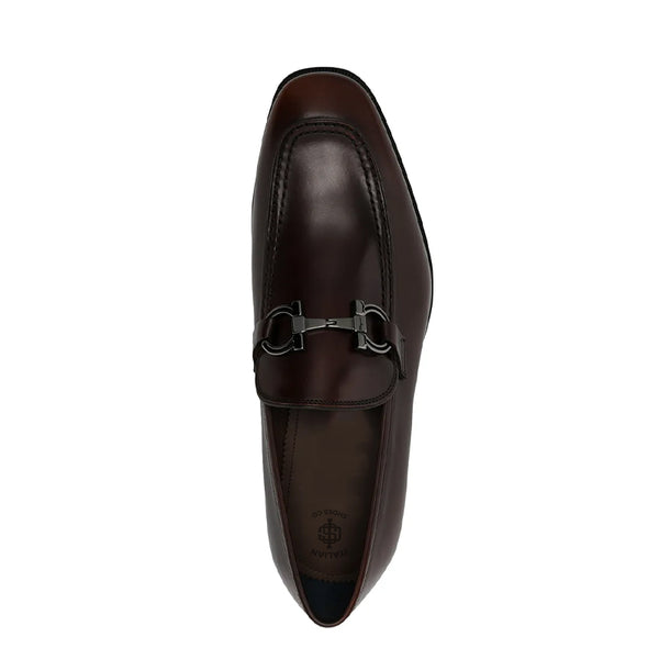 Men s Horse bit Leather Buckle Loafer