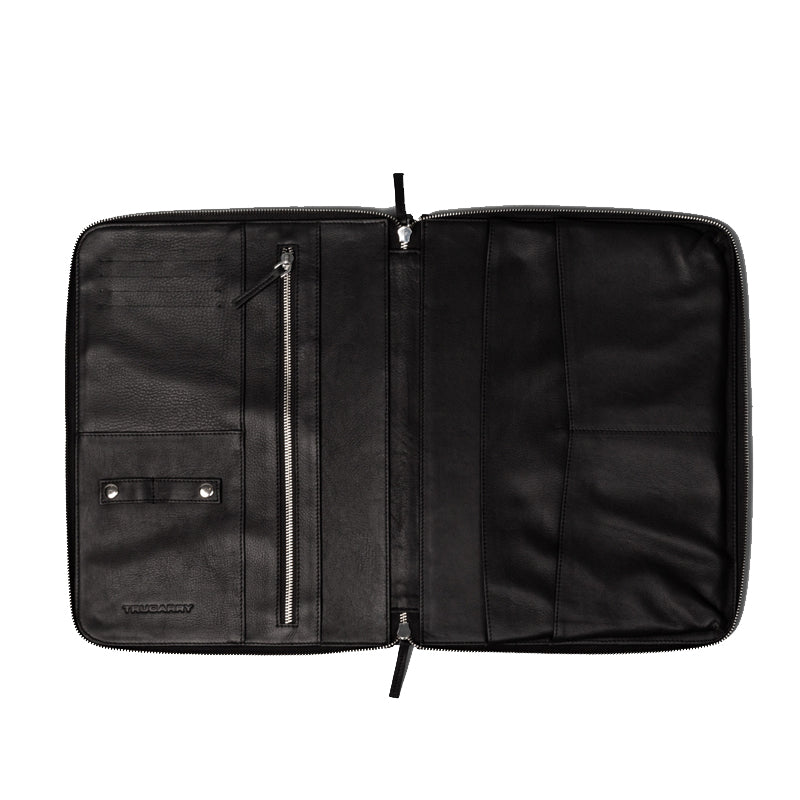 The Eclectic Leather Brown Folio Organizer
