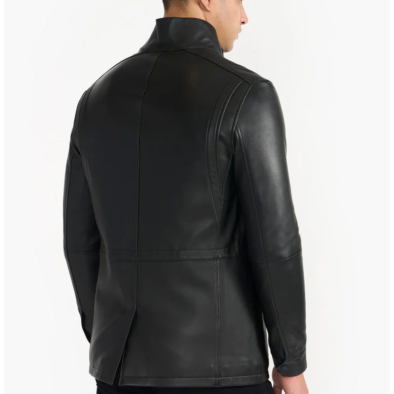 Premium Black Leather Jackets For Men