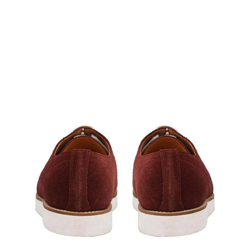 Classic Suede Lace Up Dark Brown Sneaker