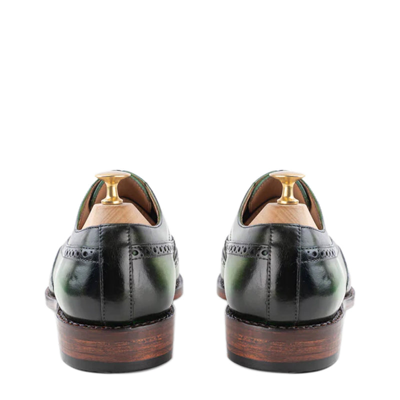 Kinsale Emerald Lace Up Leather Oxford Shoes