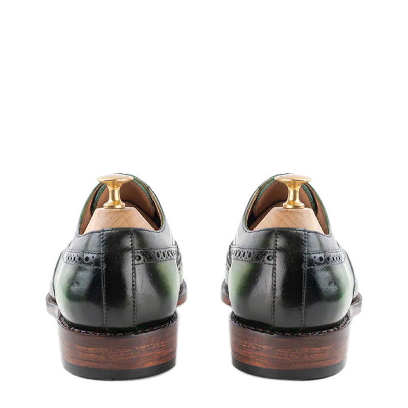 Kinsale Emerald Green Brogue Shoes