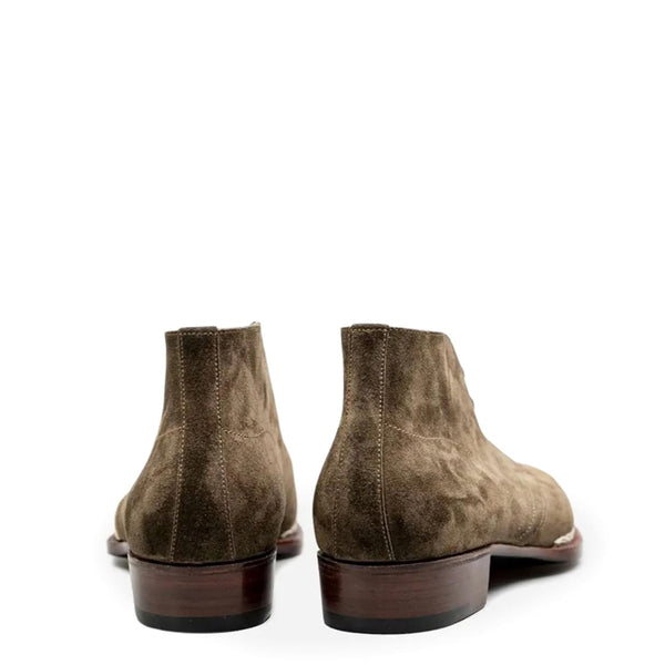 Men Suede Leather Stich Chukkas Boot