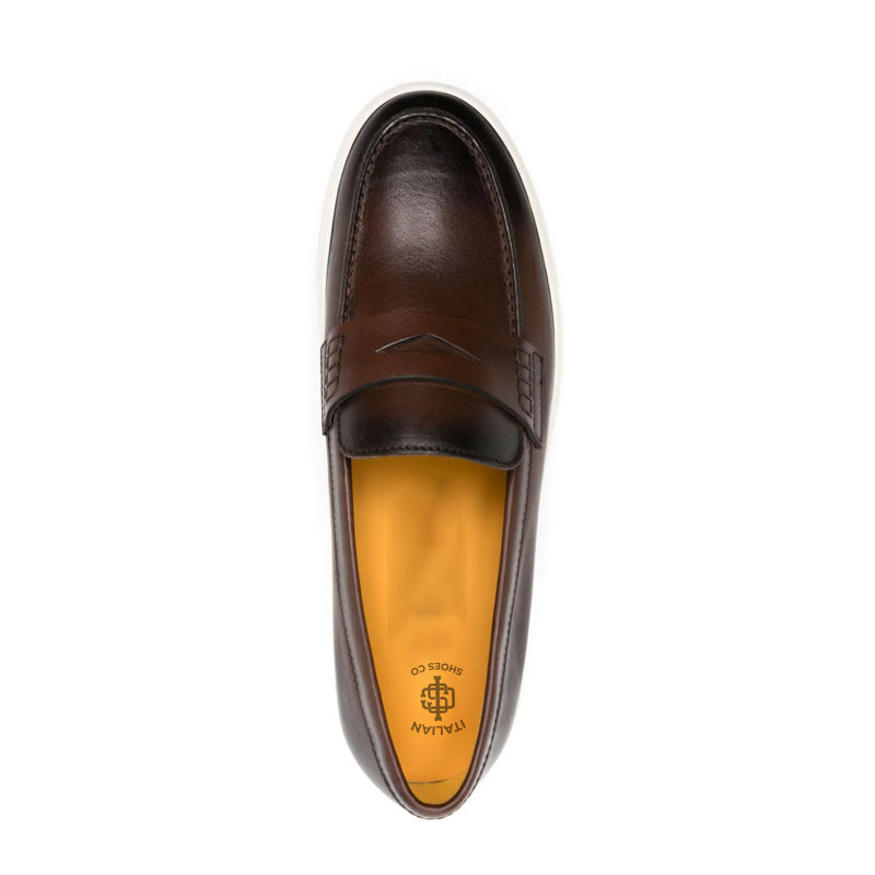 Sbiadita Leather Penny Loafer