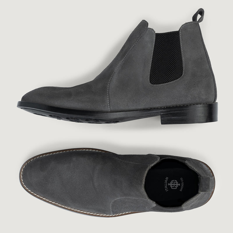 Eviternity Clarkson Chelsea Leather Boots For Men