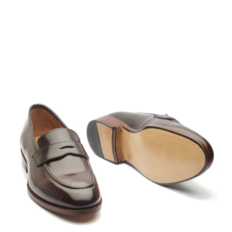 Penny Slip-On Leather Loafers For Men