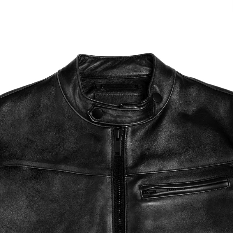 Pelle Scamosciata Jacket Black Matte