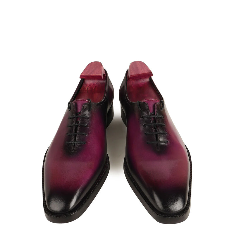 Patina Classic Wholecut Leather Oxford Shoes