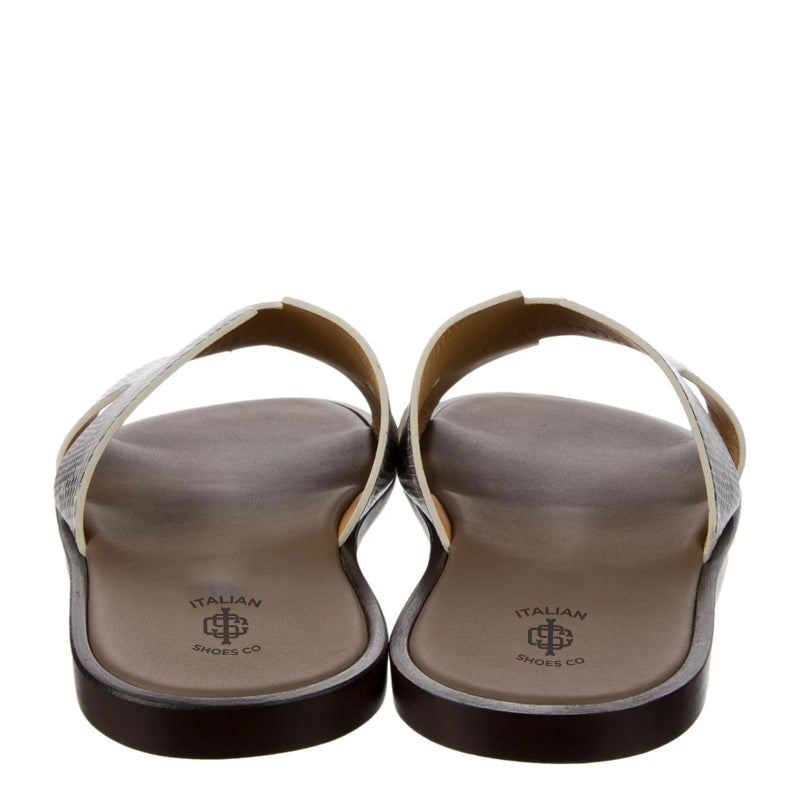 Luxury Croco Leather Oran Sandals