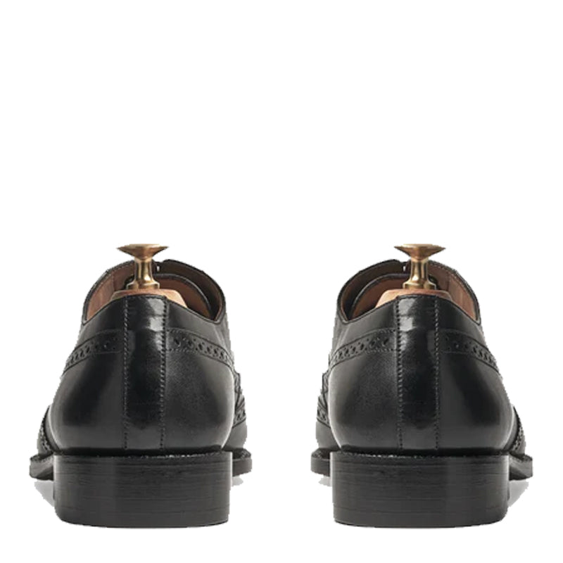 Black Brogue Shoes for Men