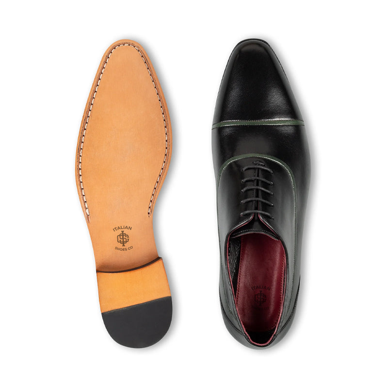 Premium Shiny Leather Lace-Up Formal Oxford Brown Shoe