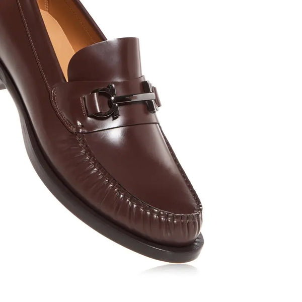 Serene Step Leather Loafers - Brown