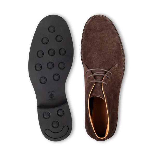 Classic Suede Leather Chukkas Boot For Men