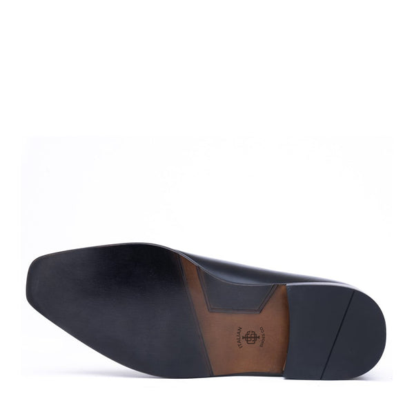 Meta Cut Shiny Leather Oxford Tan Shoe
