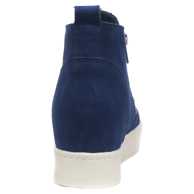 Elevated Comfort Wedge Sneakers