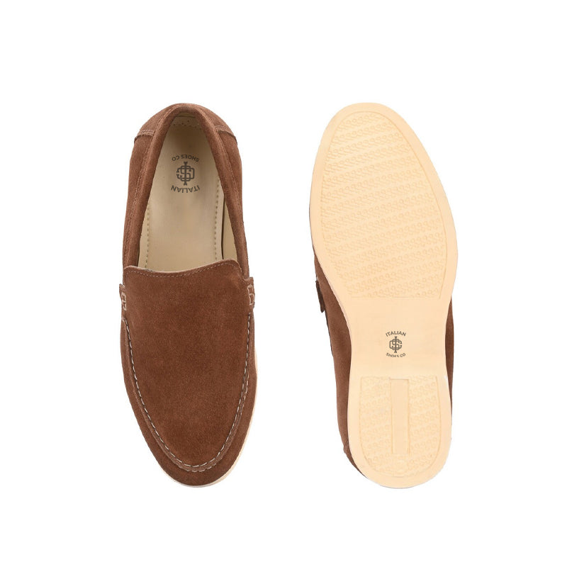 Suede Leather Moccasin Loafers Shoe For men