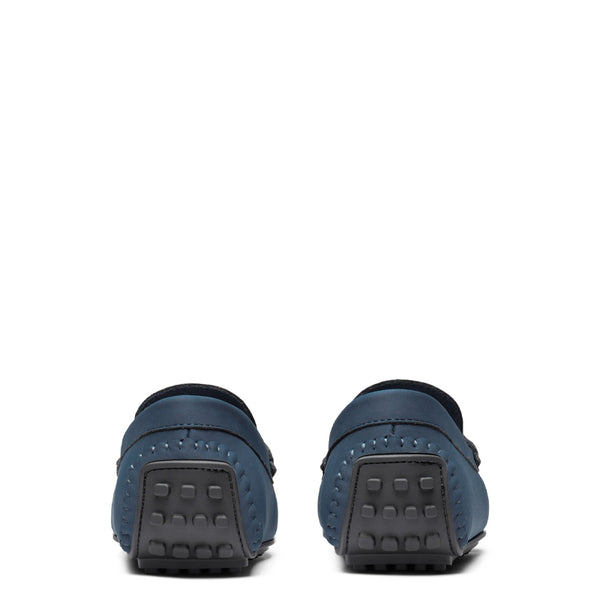 Heritage Style Suede Moc Toe Penny Loafer