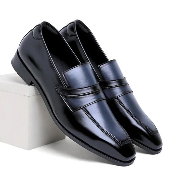 Classic Design Penny Shiny Leather Loafer
