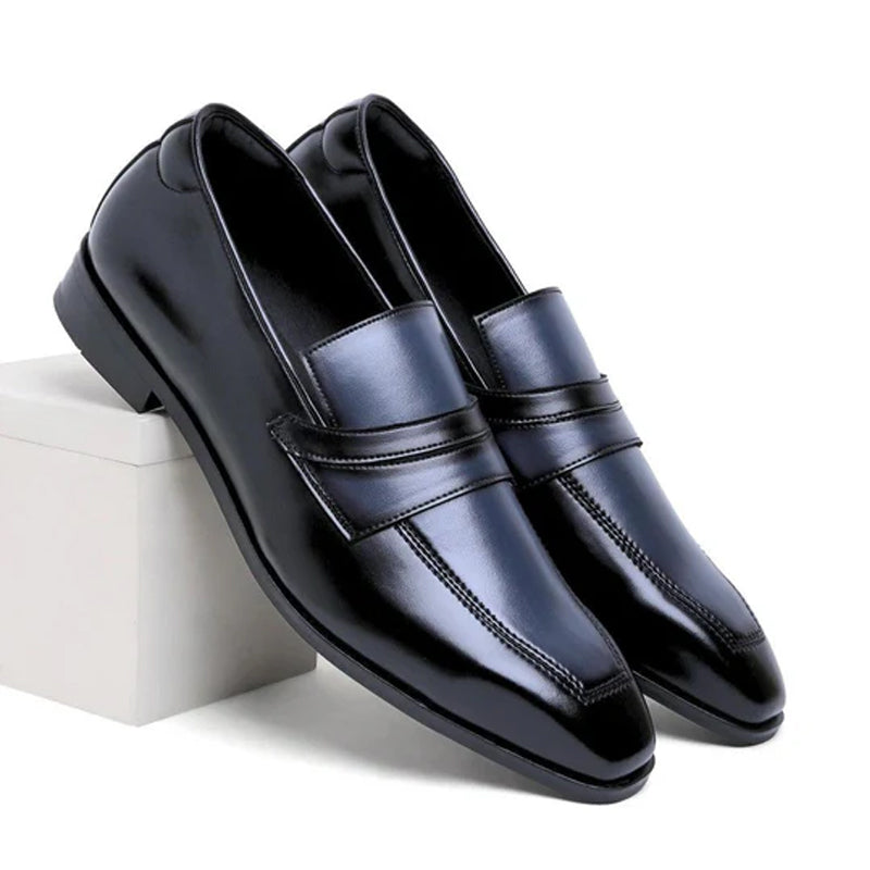 Classic Design Penny Shiny Leather Loafer