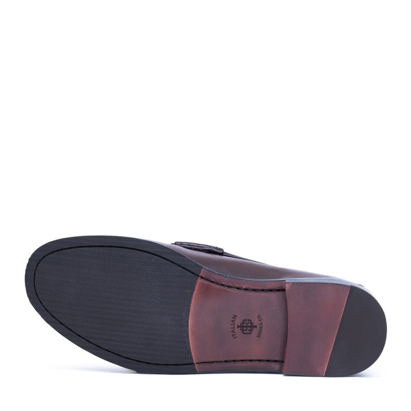 Men Tuscany Buckle Leather Loafer