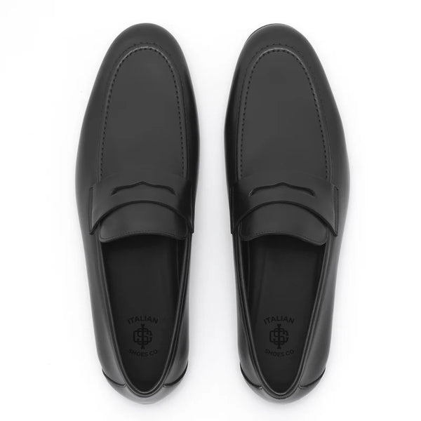 Penny Comfort Fit Slip On Leather Loafers