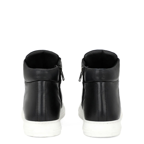 Men Lace Up Leather Handcrafted Sneakers