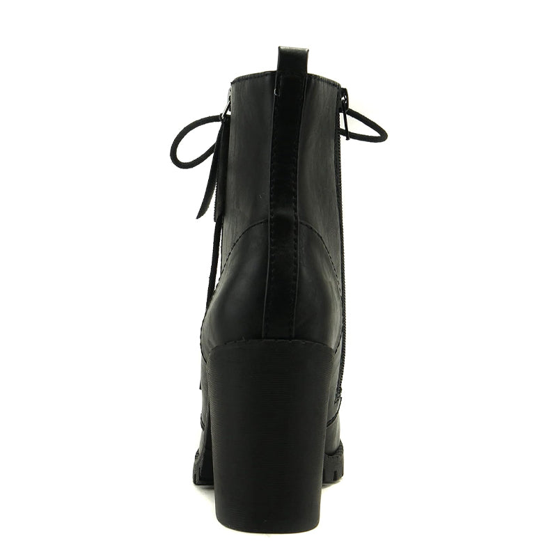 Urban Lace Up Ankle Boots
