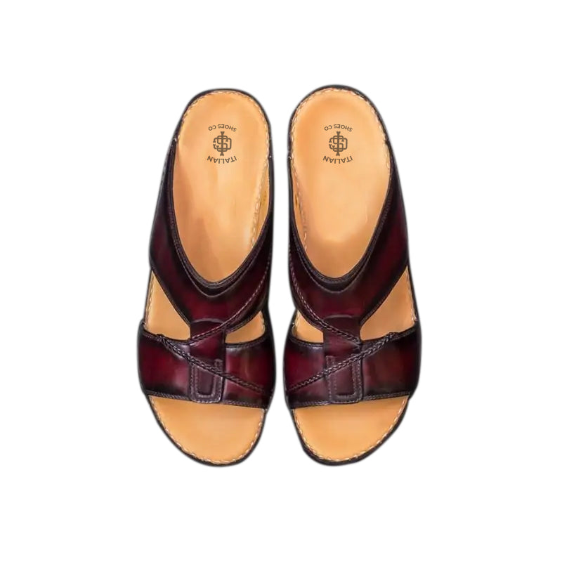 Handmade Solid Leather Comfort Arabic Sandal