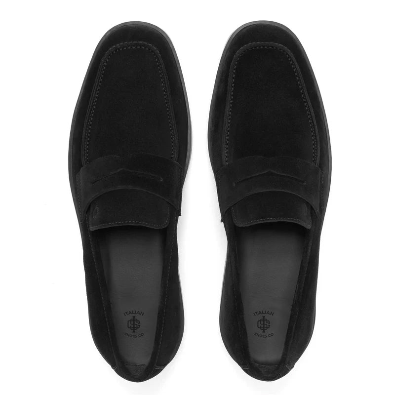 Serene Suede Leather Loafers