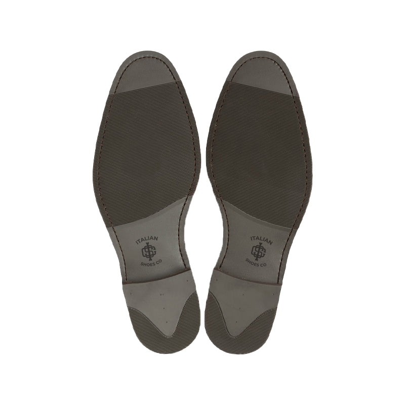 Luxury Mid-Top Pure Solid Leather Chelsea Boots