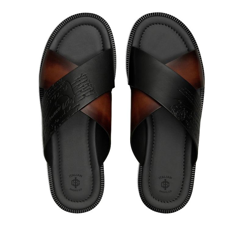 Handcrafted Cross Strap Leather Sandals