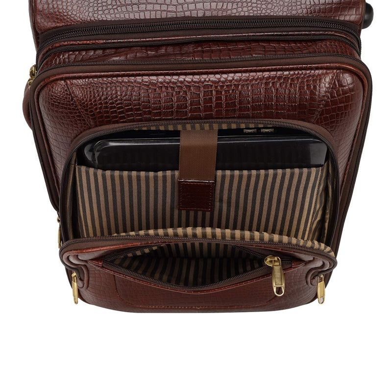 Stingray Leather Trolley Case