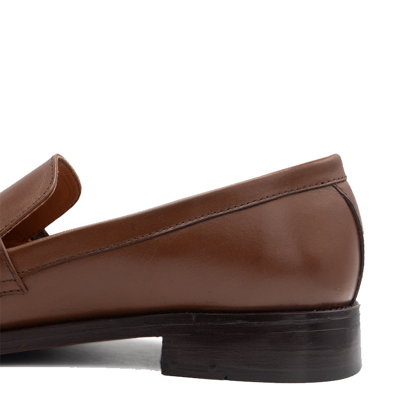 Baxton Leather Loafers For Men